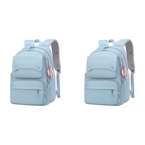 PALAY® Fashion Student Large Travel Laptop Multi-pouches Girls School Backpack 2 PCS PALAY® Fashion Student Large Travel Laptop Multi-pouches Girls School Backpack 2 PCS